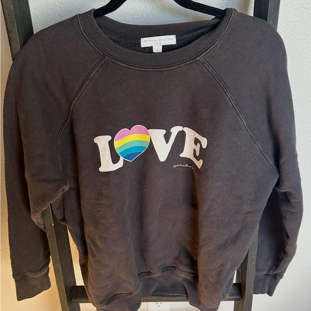 Spiritual Gangster Love Graphic Sweatshirt, size M.